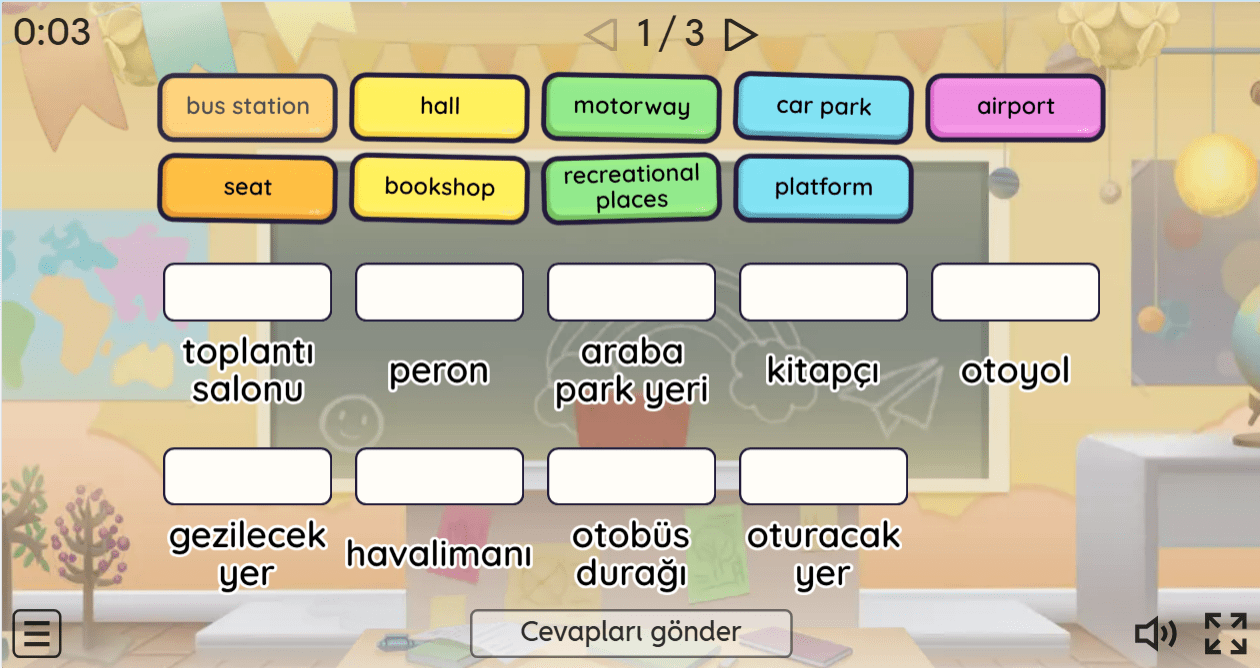 Multi English 5 - Theme 5 - Vocabulary 3